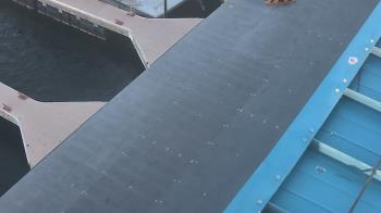 Weather camera view of Lake Powell Resorts and Marinas - Wahweap Marina.