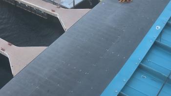 Weather camera view of Lake Powell Resorts and Marinas - Wahweap Marina.