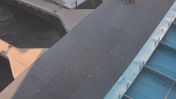 Weather camera view of Lake Powell Resorts and Marinas - Wahweap Marina.