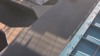 Weather camera view of Lake Powell Resorts and Marinas - Wahweap Marina.