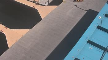 Weather camera view of Lake Powell Resorts and Marinas - Wahweap Marina.