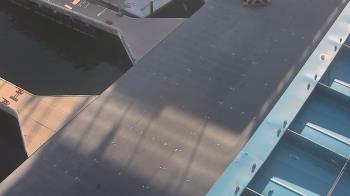 Weather camera view of Lake Powell Resorts and Marinas - Wahweap Marina.