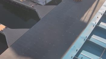 Weather camera view of Lake Powell Resorts and Marinas - Wahweap Marina.