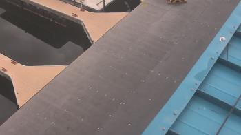 Weather camera view of Lake Powell Resorts and Marinas - Wahweap Marina.