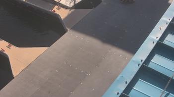 Weather camera view of Lake Powell Resorts and Marinas - Wahweap Marina.