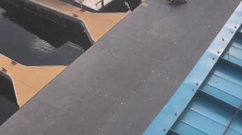 Weather camera view of Lake Powell Resorts and Marinas - Wahweap Marina.