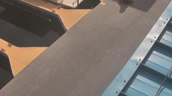 Weather camera view of Lake Powell Resorts and Marinas - Wahweap Marina.