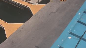 Weather camera view of Lake Powell Resorts and Marinas - Wahweap Marina.