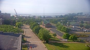 Weather camera view of Lorain Palace Theater.