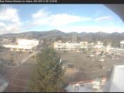 Weather camera view of The Bradbury Science Museum.