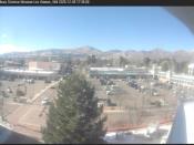 Weather camera view of The Bradbury Science Museum.