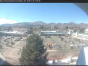 Weather camera view of The Bradbury Science Museum.