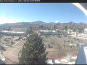 Weather camera view of The Bradbury Science Museum.