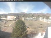 Weather camera view of The Bradbury Science Museum.