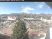 Weather camera view of The Bradbury Science Museum.