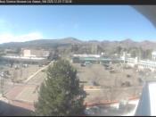 Weather camera view of The Bradbury Science Museum.