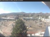 Weather camera view of The Bradbury Science Museum.