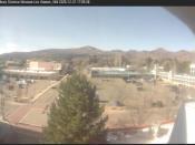 Weather camera view of The Bradbury Science Museum.