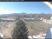 Weather camera view of The Bradbury Science Museum.