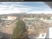 Weather camera view of The Bradbury Science Museum.