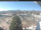 Weather camera view of The Bradbury Science Museum.