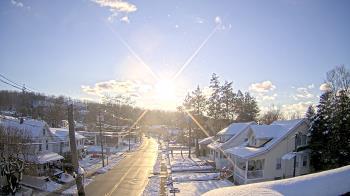 Weather camera view of Little Falls School #3.