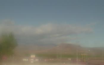 Weather camera view of Pershing County HS.