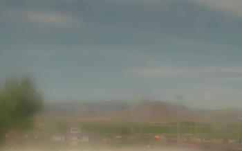 Weather camera view of Pershing County HS.