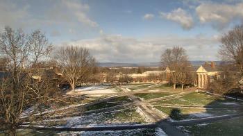 Weather camera view of Bucknell University.
