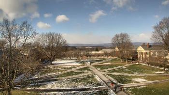 Weather camera view of Bucknell University.