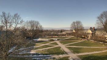 Weather camera view of Bucknell University.