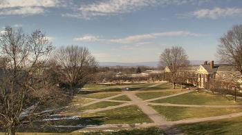 Weather camera view of Bucknell University.