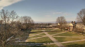 Weather camera view of Bucknell University.