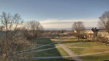 Weather camera view of Bucknell University.