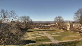 Weather camera view of Bucknell University.