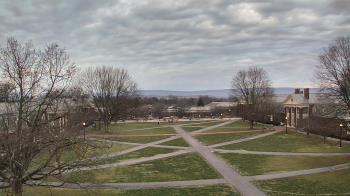 Weather camera view of Bucknell University.