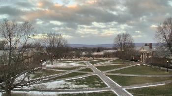 Weather camera view of Bucknell University.