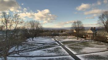 Weather camera view of Bucknell University.