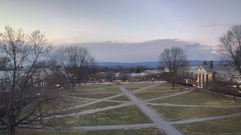 Weather camera view of Bucknell University.