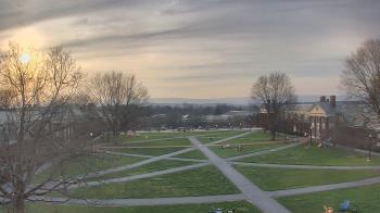 Weather camera view of Bucknell University.