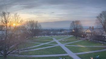 Weather camera view of Bucknell University.