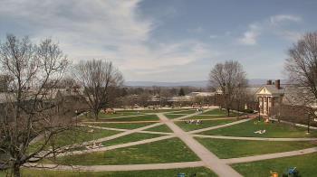 Weather camera view of Bucknell University.