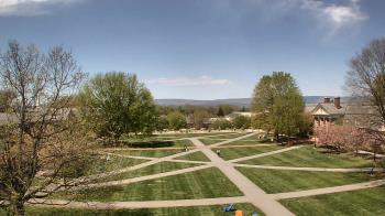 Weather camera view of Bucknell University.