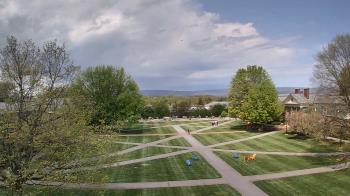 Weather camera view of Bucknell University.