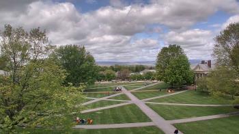 Weather camera view of Bucknell University.