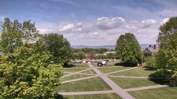 Weather camera view of Bucknell University.