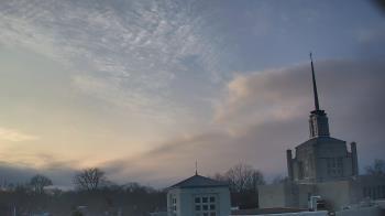 Weather camera view of Christ The King School.