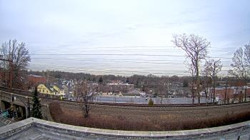 Weather camera view of Madison Public Safety Building.