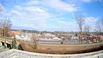 Weather camera view of Madison Public Safety Building.