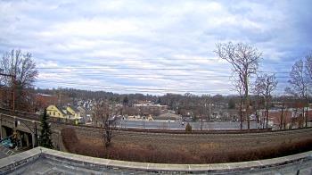 Weather camera view of Madison Public Safety Building.